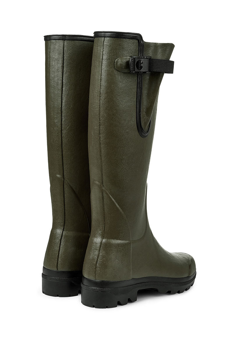 Le Chameau Women's Vierzon Jersey Lined Boot Vert Chameau