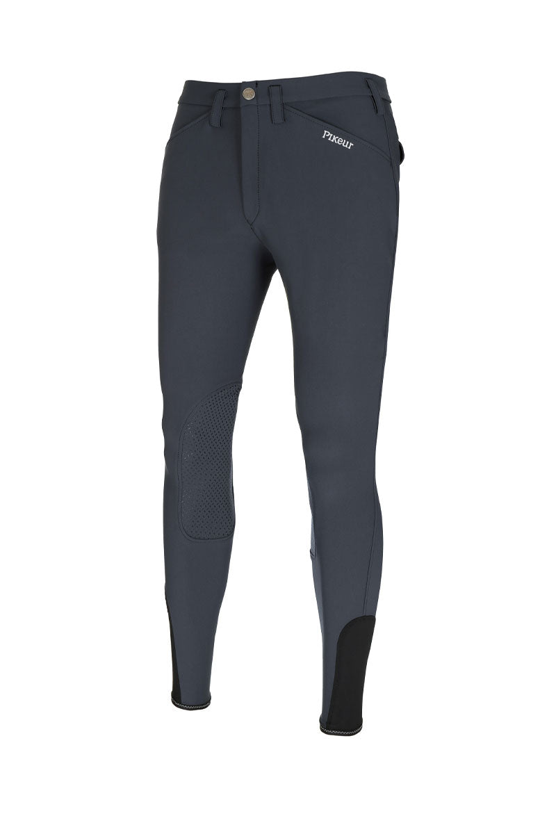 Pikeur Rodrigo Grip Knee Patch Breeches Dark Shadow