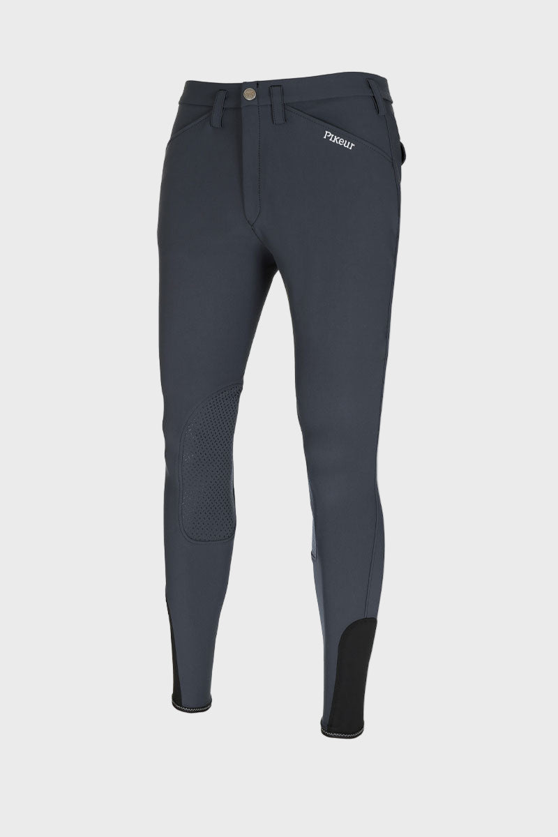 Pikeur Rodrigo Grip Knee Patch Breeches Dark Shadow