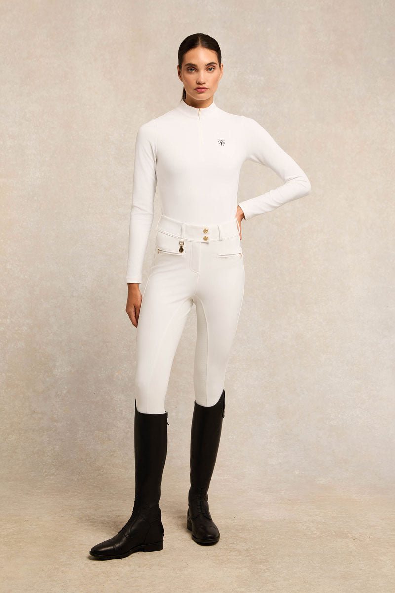 Holland Cooper Burghley Base Layer White