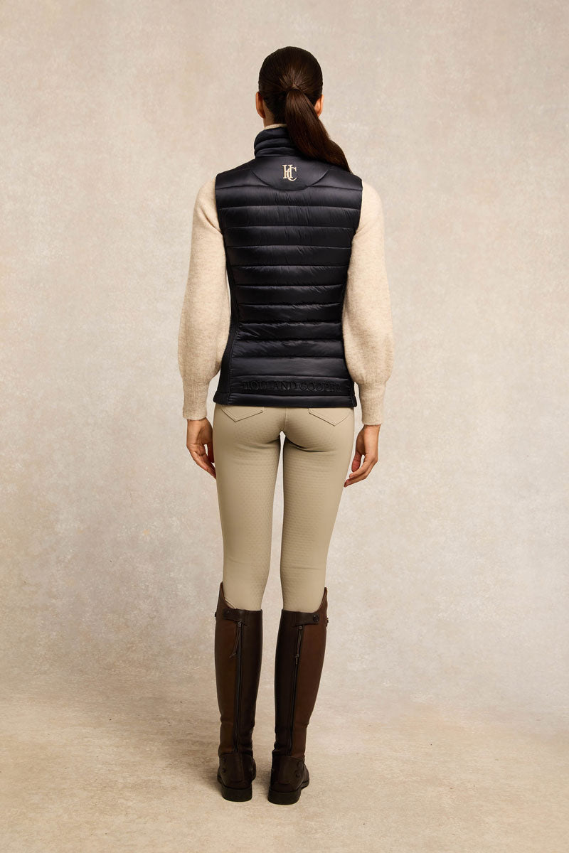Holland Cooper Team Lightweight Gilet Ink Navy