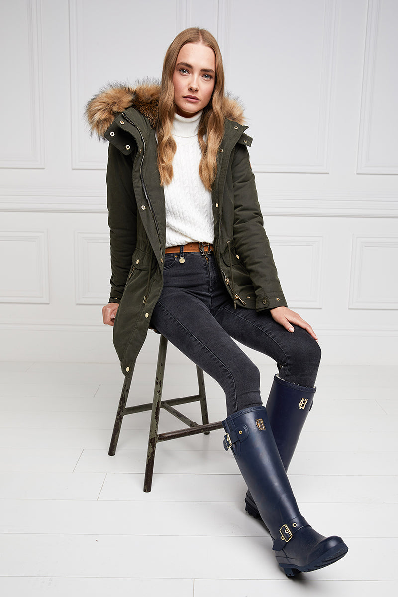 Wellies Holland And Cooper Wellington Coat Holland Cooper Sherpa