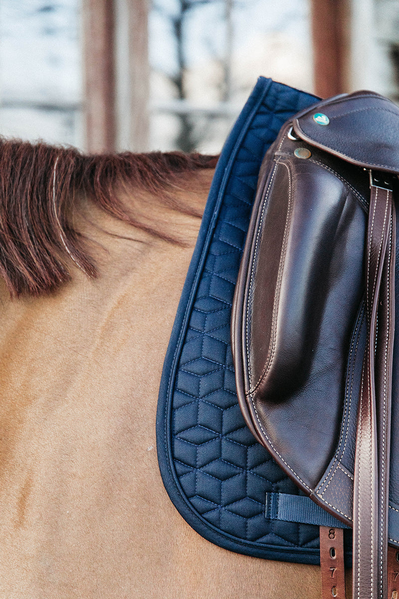 Kentucky Horsewear Classic Dressage Saddle Pad Navy