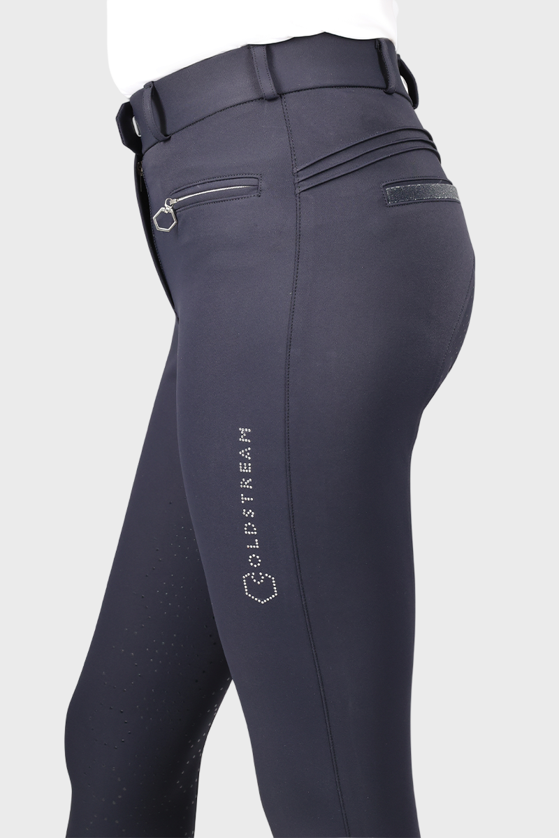 Coldstream Next Generation Eckford Crystal Breeches- Navy