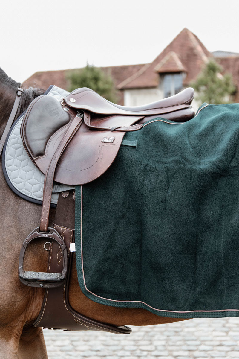 Kentucky Horsewear Quarter Rug Heavy Fleece Pine Green