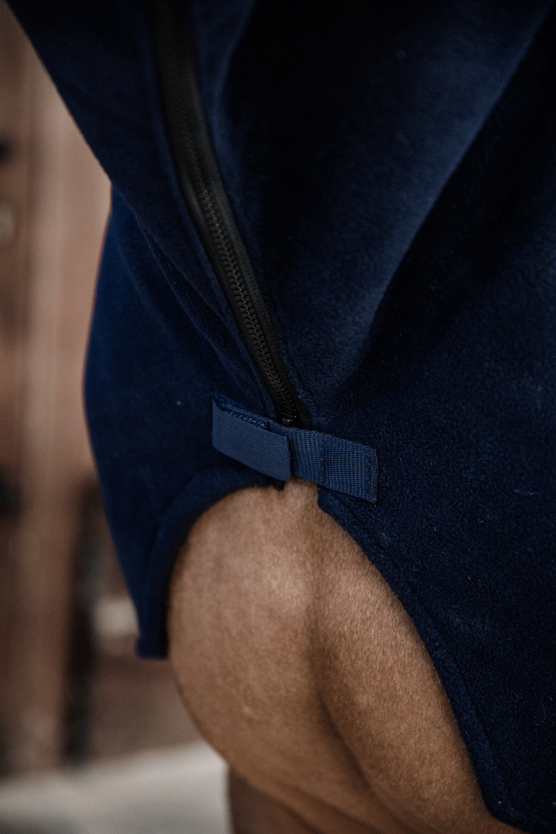 Kentucky Horsewear Heavy Fleece Horse Scarf Navy