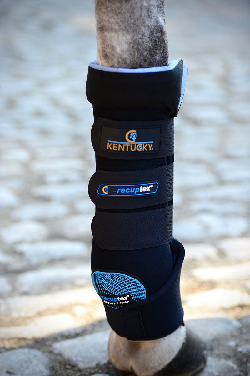 Kentucky Horsewear Magnetic Stable Boots Recuptex Black