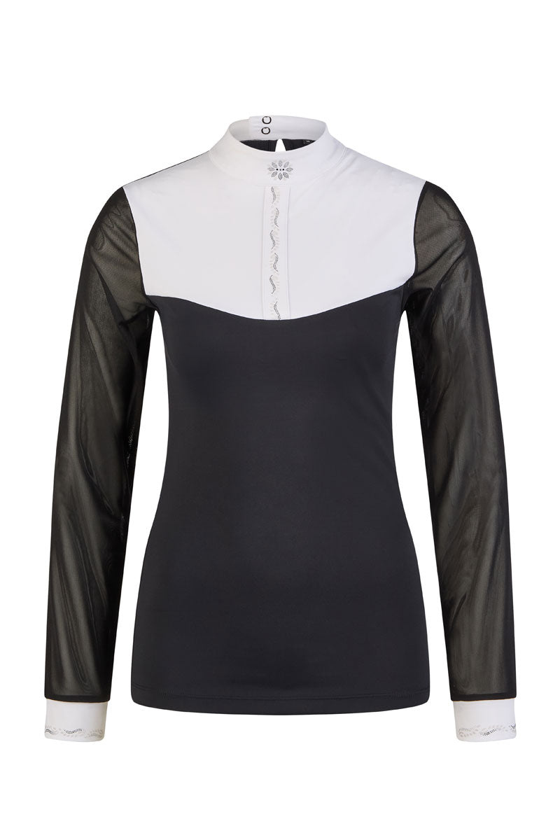 Pikeur Long Sleeve Show Shirt Black