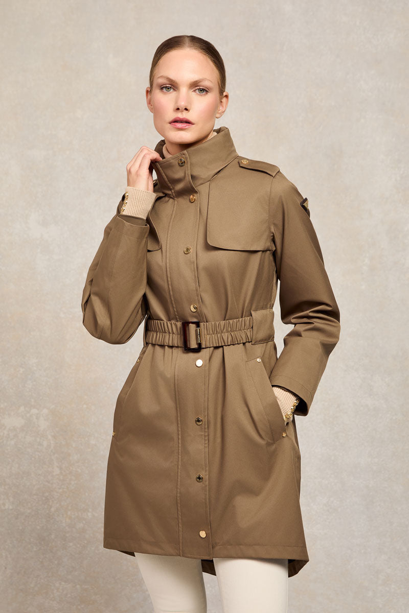 Holland Cooper Rosedale Waterproof Parka Mink
