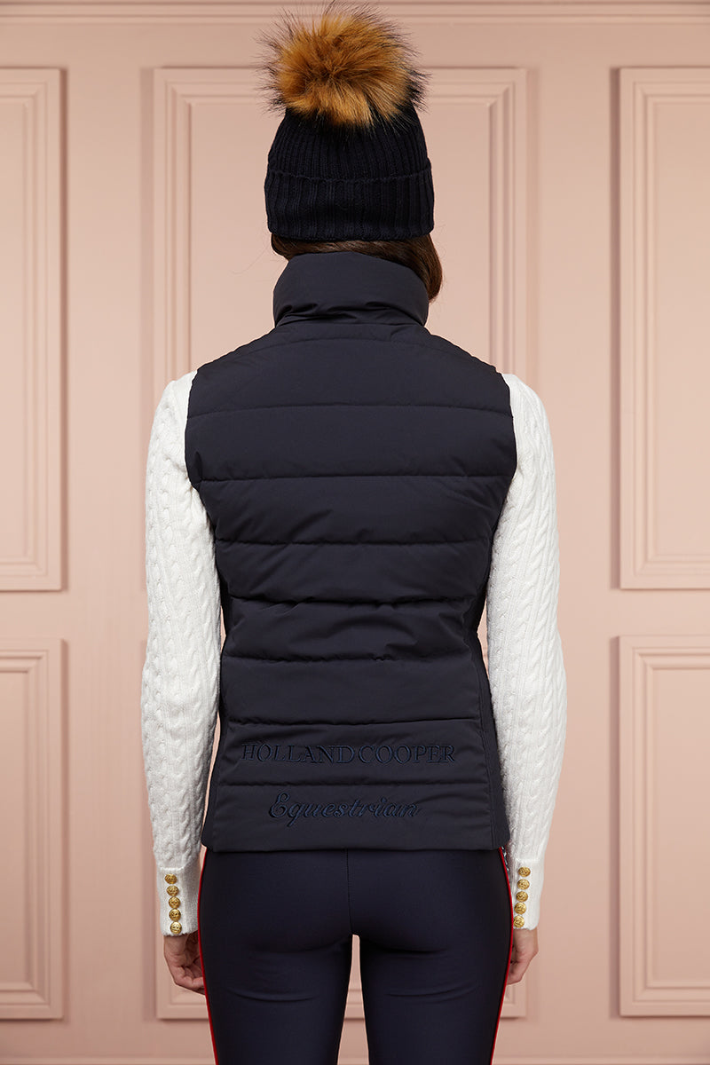 Holland Cooper Team HC Gilet Ink Navy