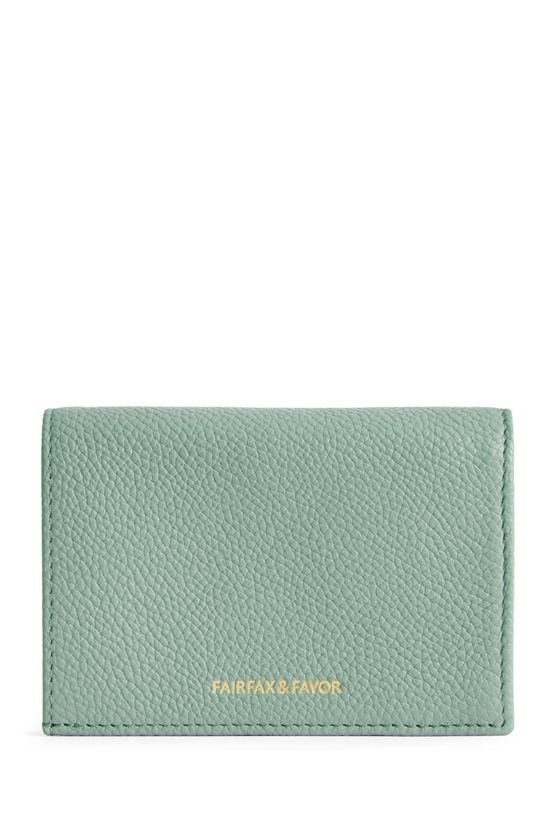 Fairfax & Favor Ashwell Purse Mint Leather
