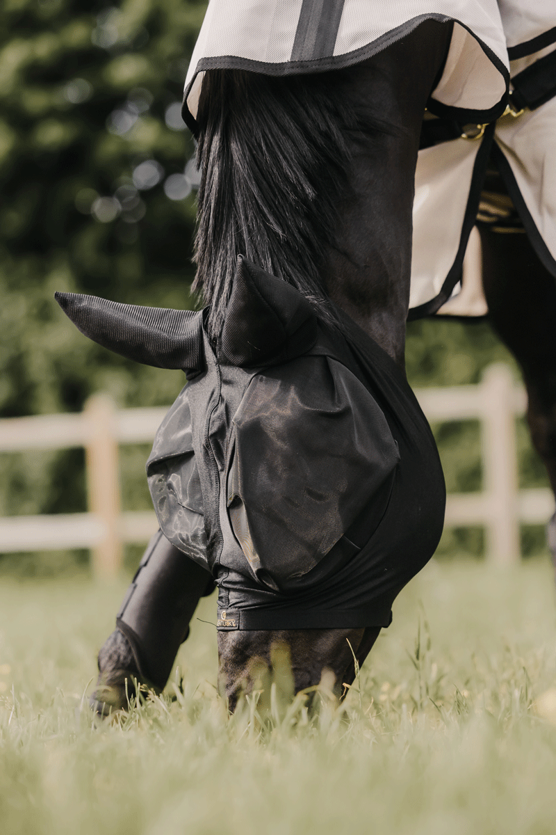 Kentucky Horsewear Fly Mask Slim Fit Black