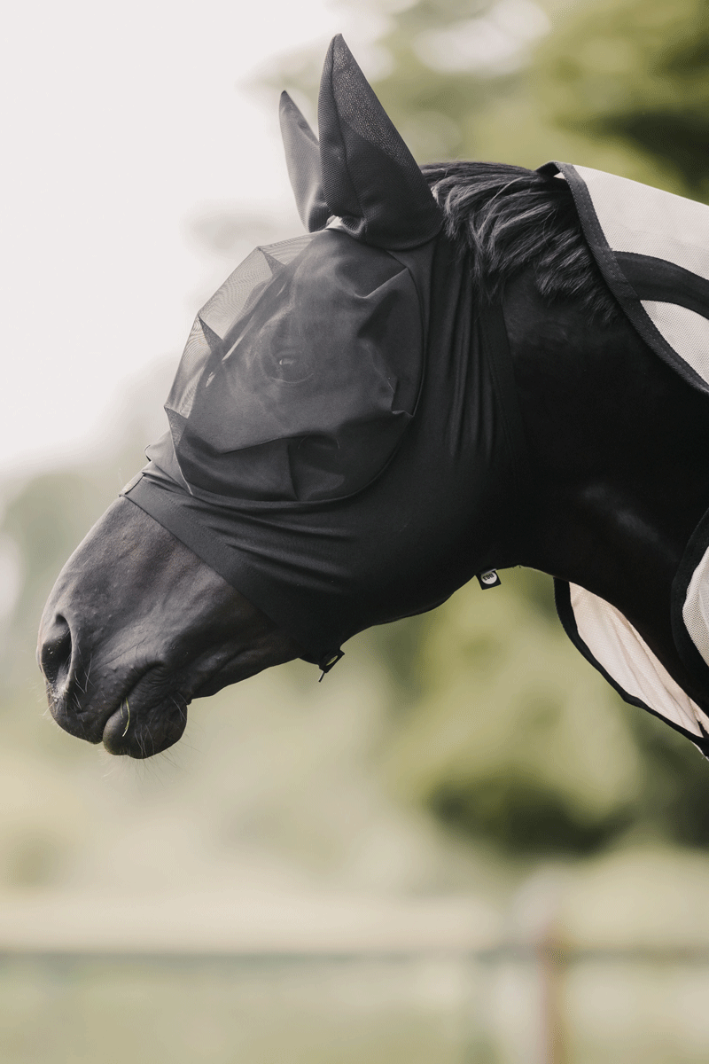 Kentucky Horsewear Fly Mask Slim Fit Black