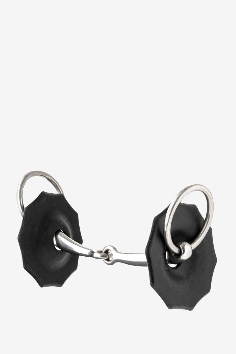 Le Mieux Contoured Rubber Bit Guards Black