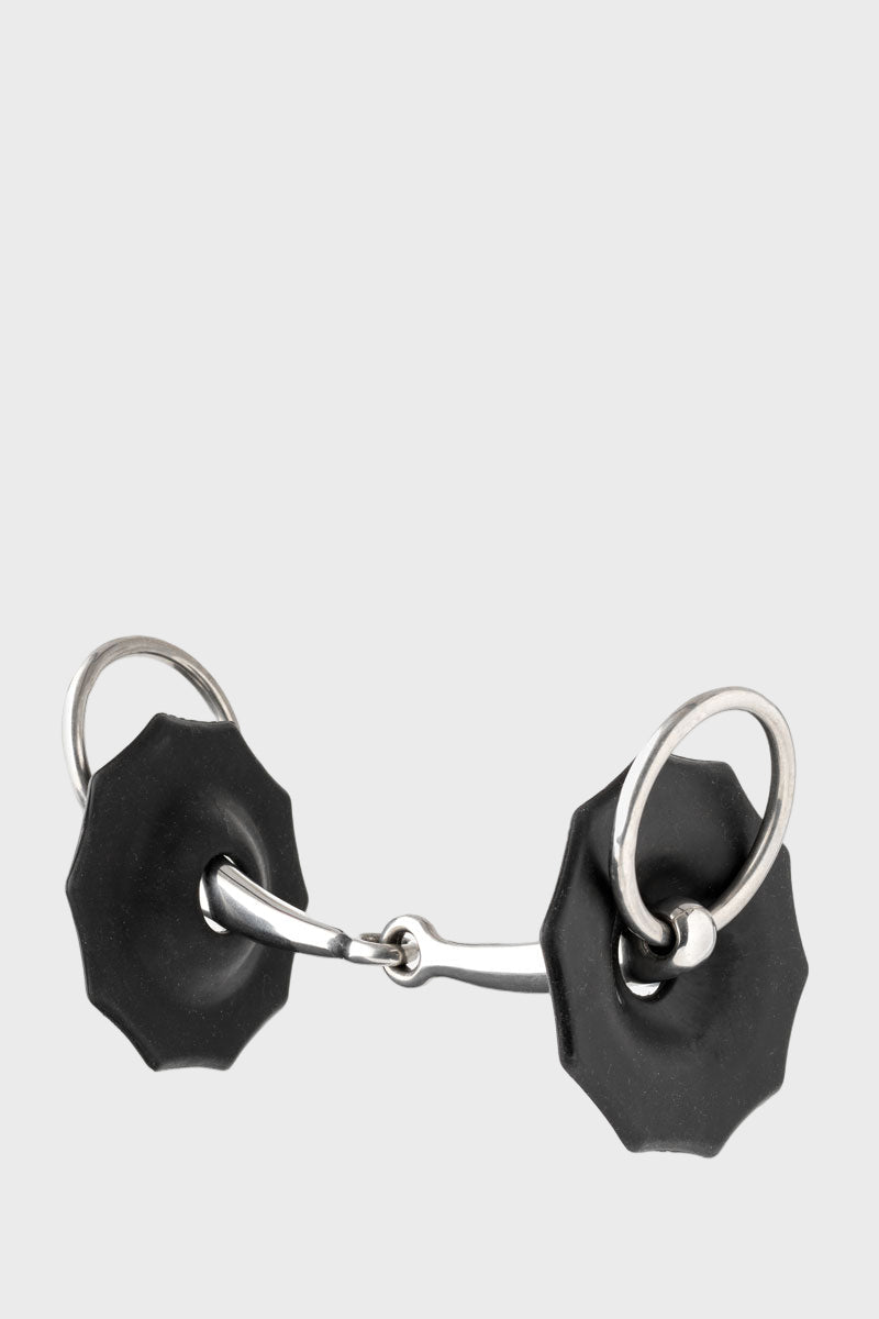 Le Mieux Contoured Rubber Bit Guards Black