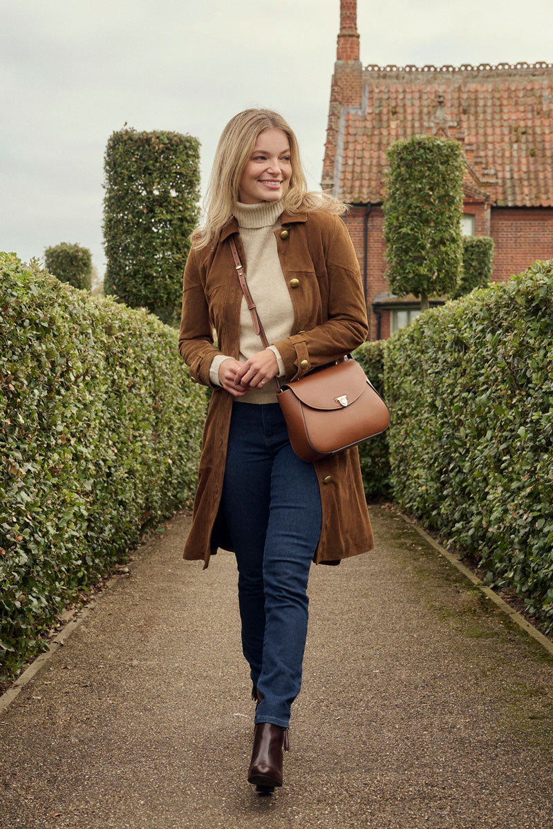 Fairfax & Favor Blenheim Handbag Tan Leather