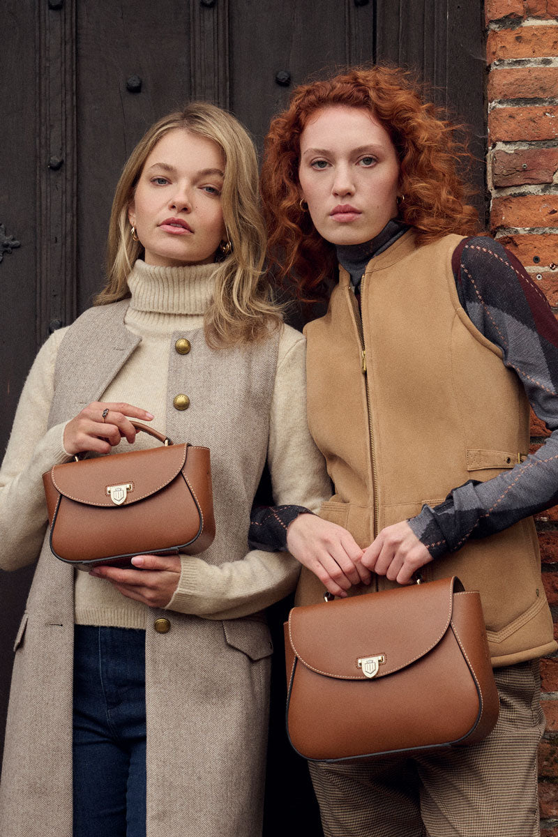 Fairfax & Favor Blenheim Handbag Tan Leather