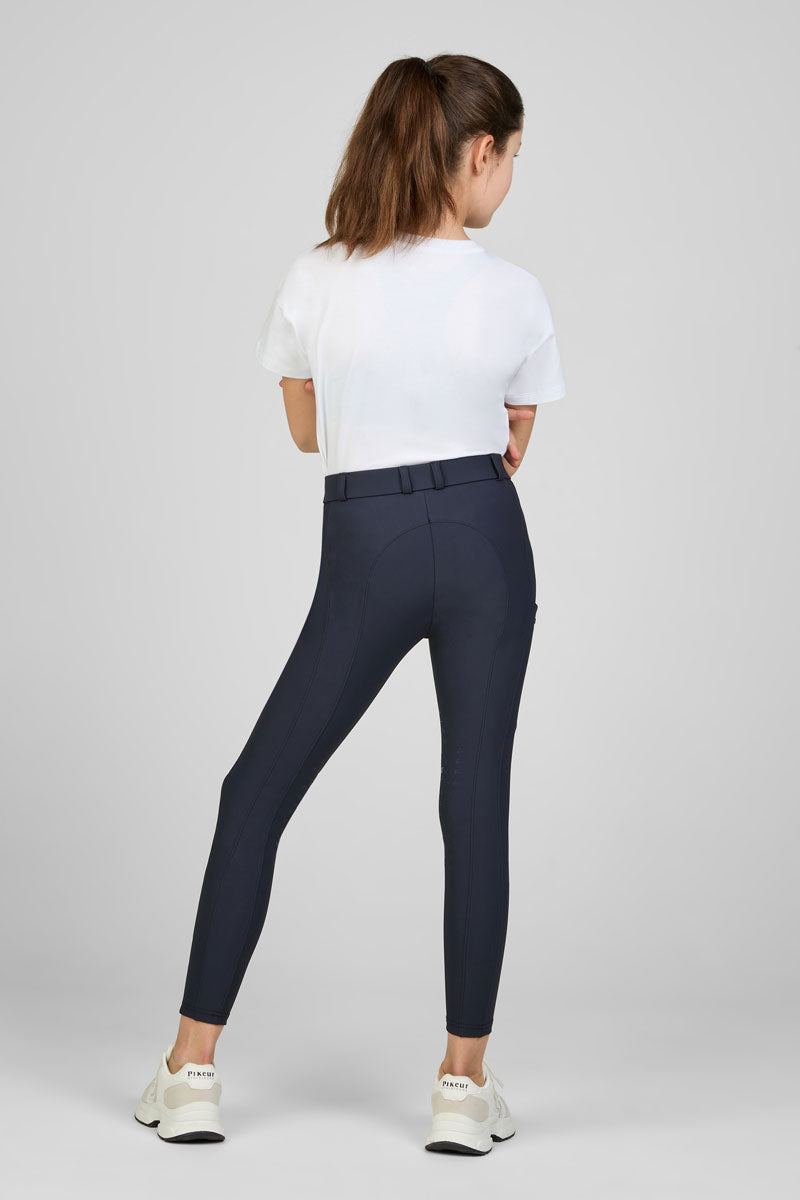 Pikeur Junior Brooklyn SD Knee Grip Breeches Night Blue