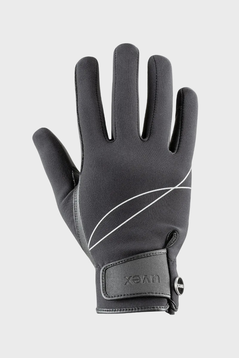 Uvex CRX700 Gants Équitation Mixte – Soft Shell Schoeller, Respirants, Chaleur, Antidérapants, Lavables