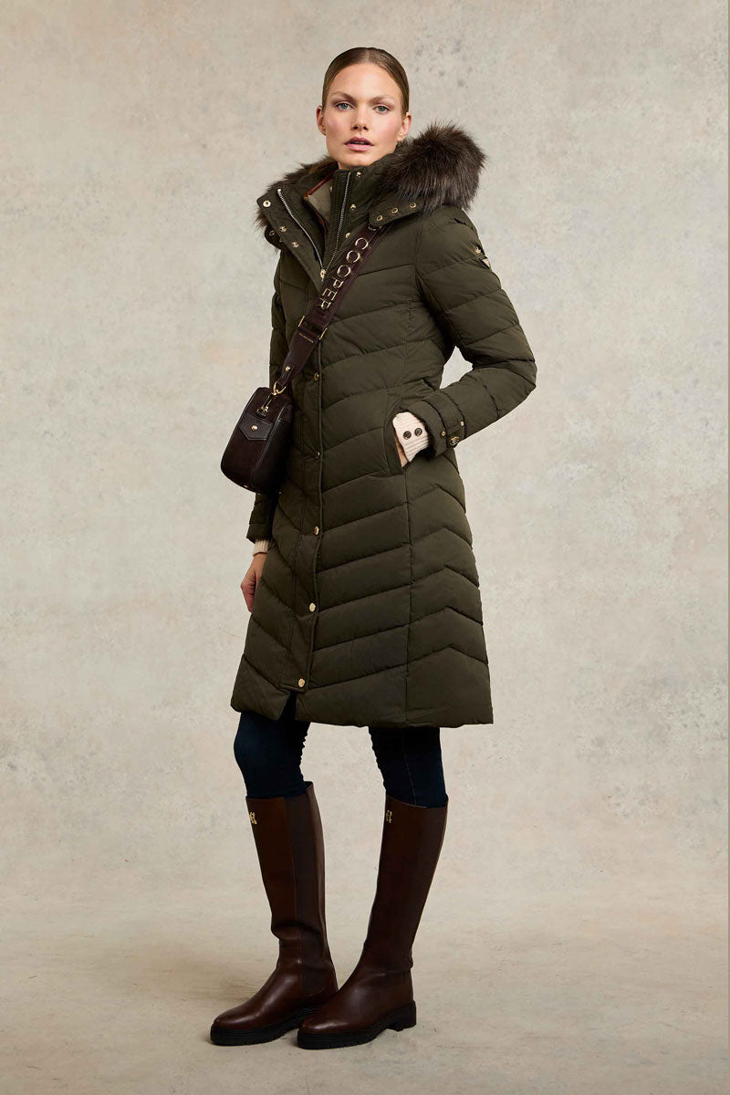 Holland Cooper Chamonix Coat Khaki