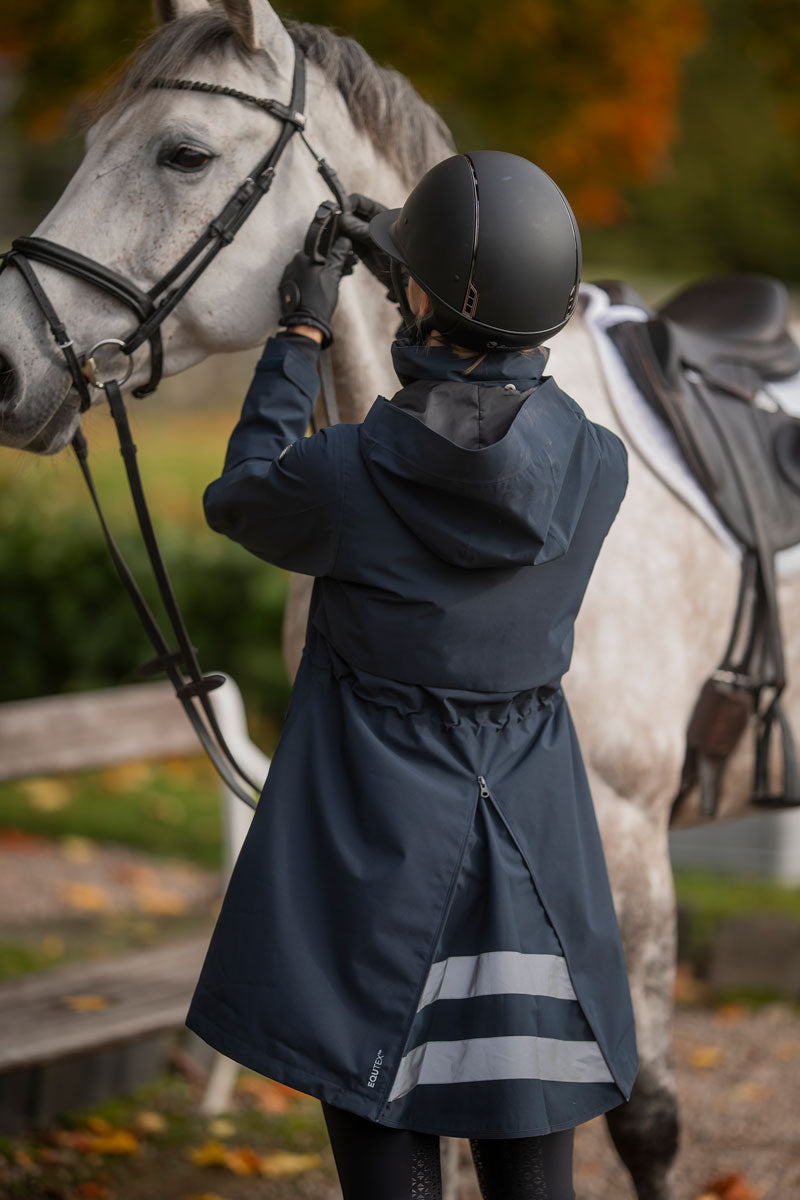 Stierna Cloud Rain Parka Midnight Navy