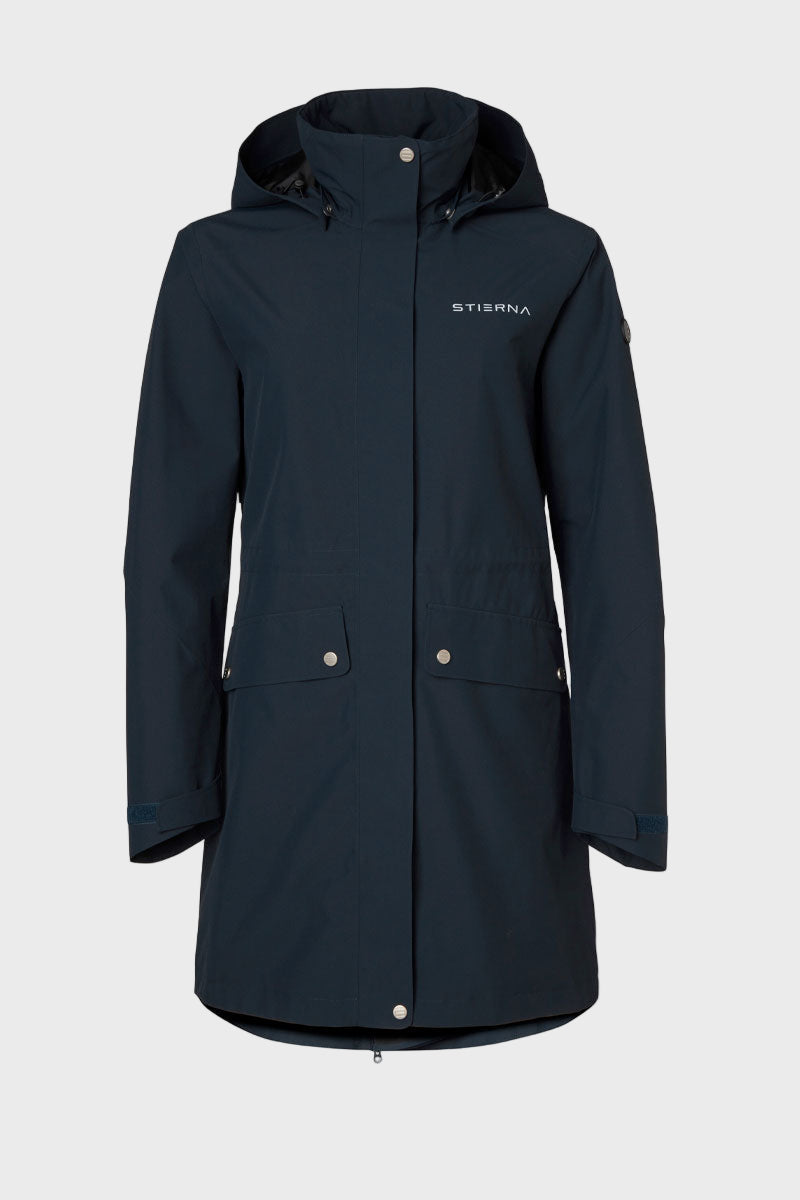 Stierna Cloud Rain Parka Midnight Navy
