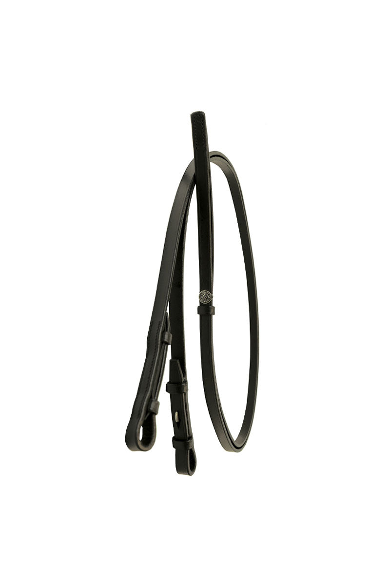 Antares Curb Rein Black