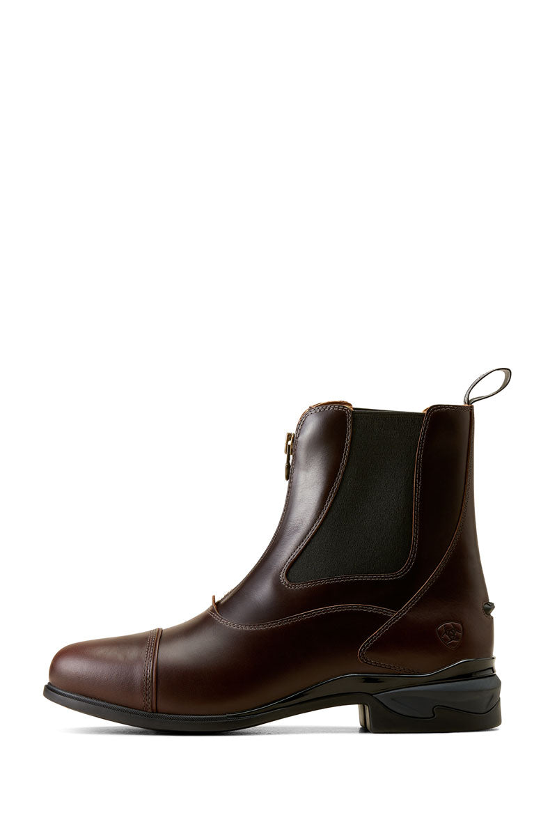 Ariat Men's Devon Axis Zip Paddock Boot Waxed Chocolate