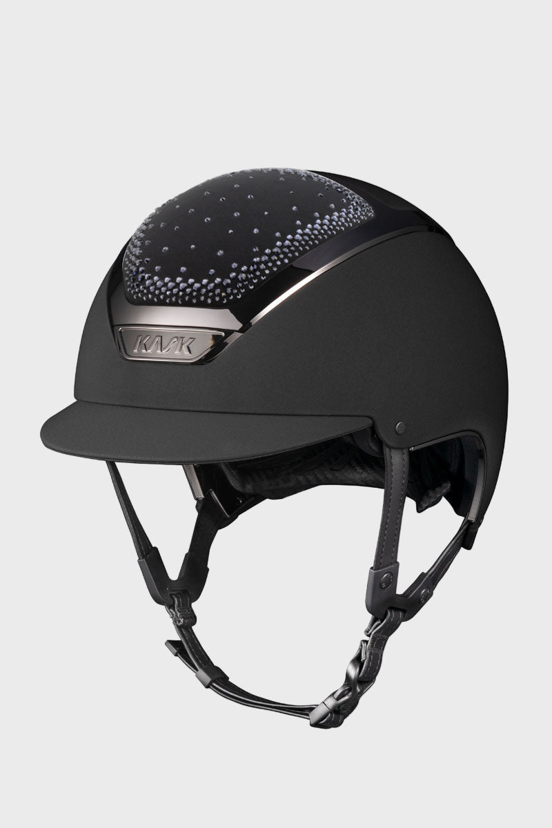 KASK Dogma Chrome II In-Out Black with Black Frame & Black Graphite