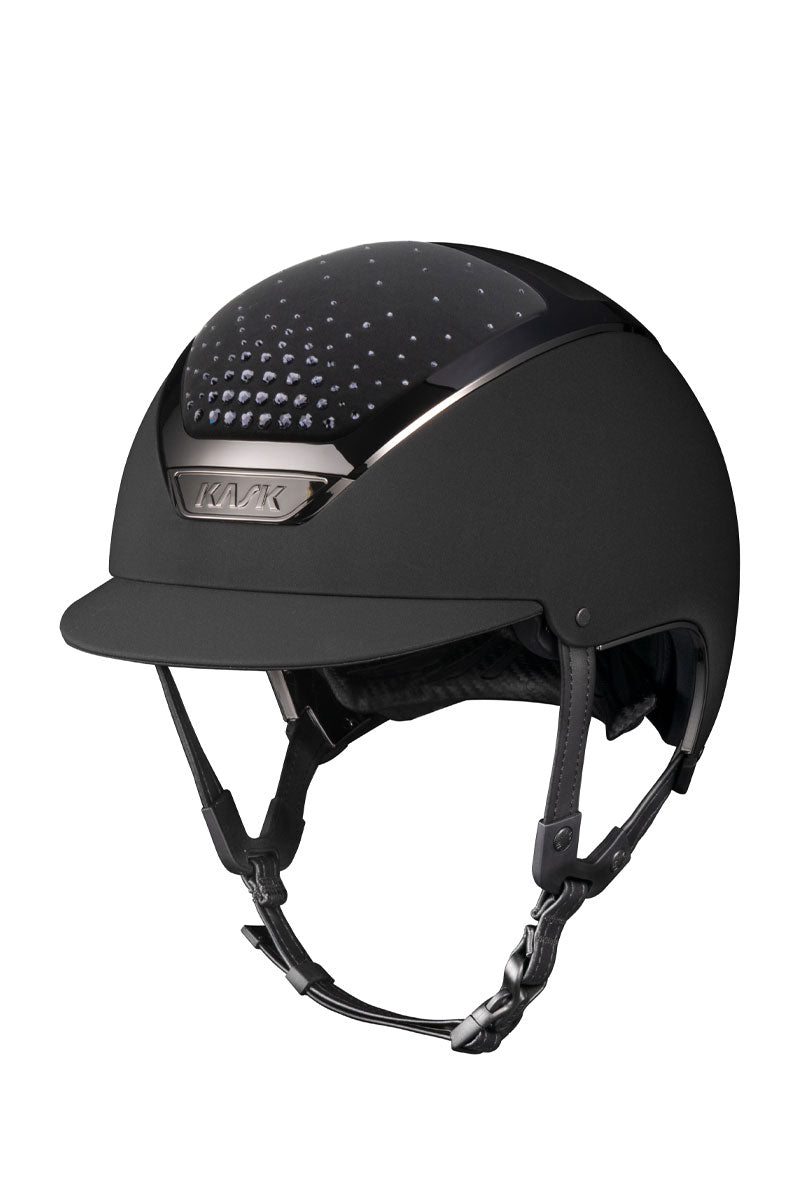 KASK Dogma Chrome II Passage Black with Black Frame and Black Graphite