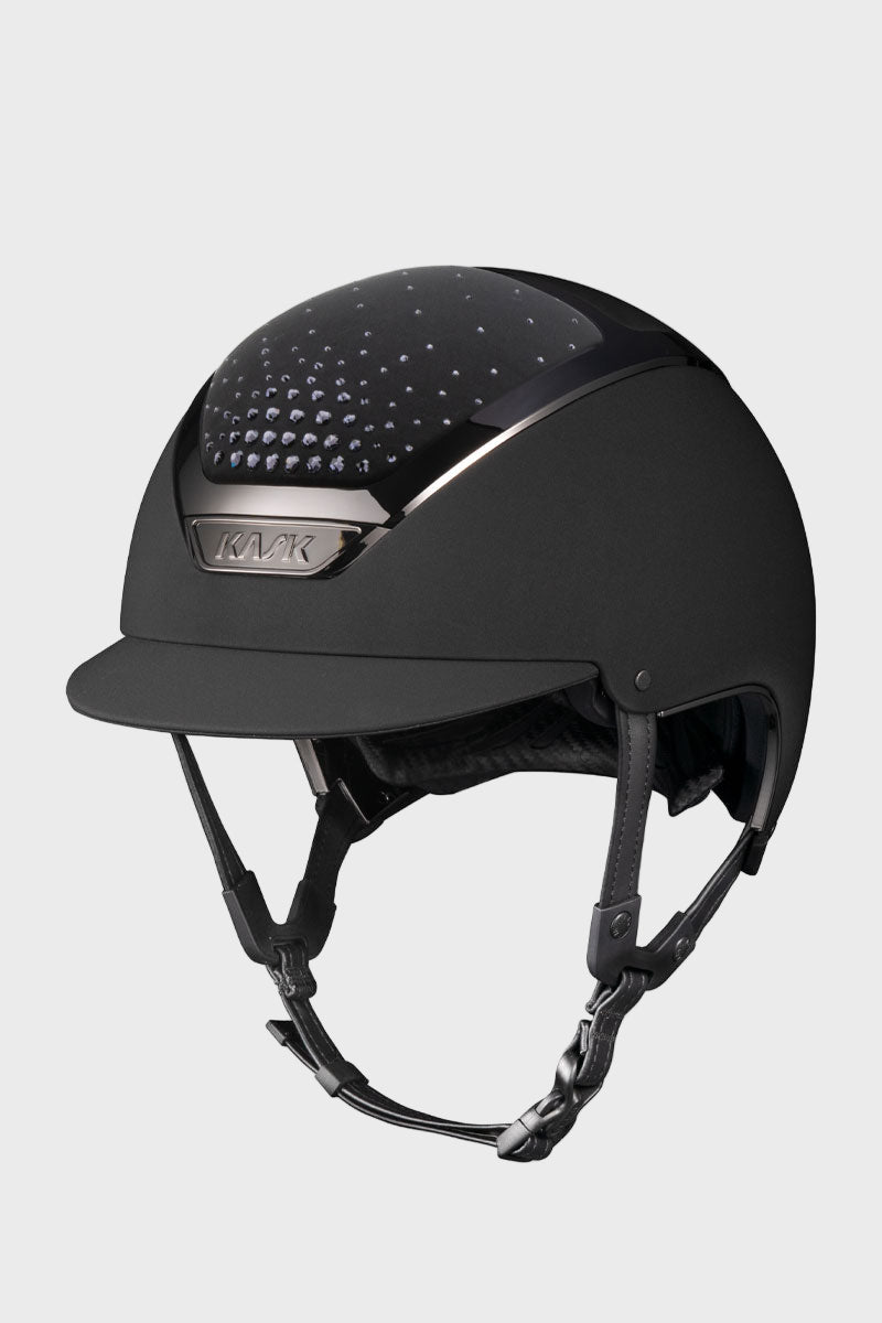 KASK Dogma Chrome II Passage Black with Black Frame and Black Graphite