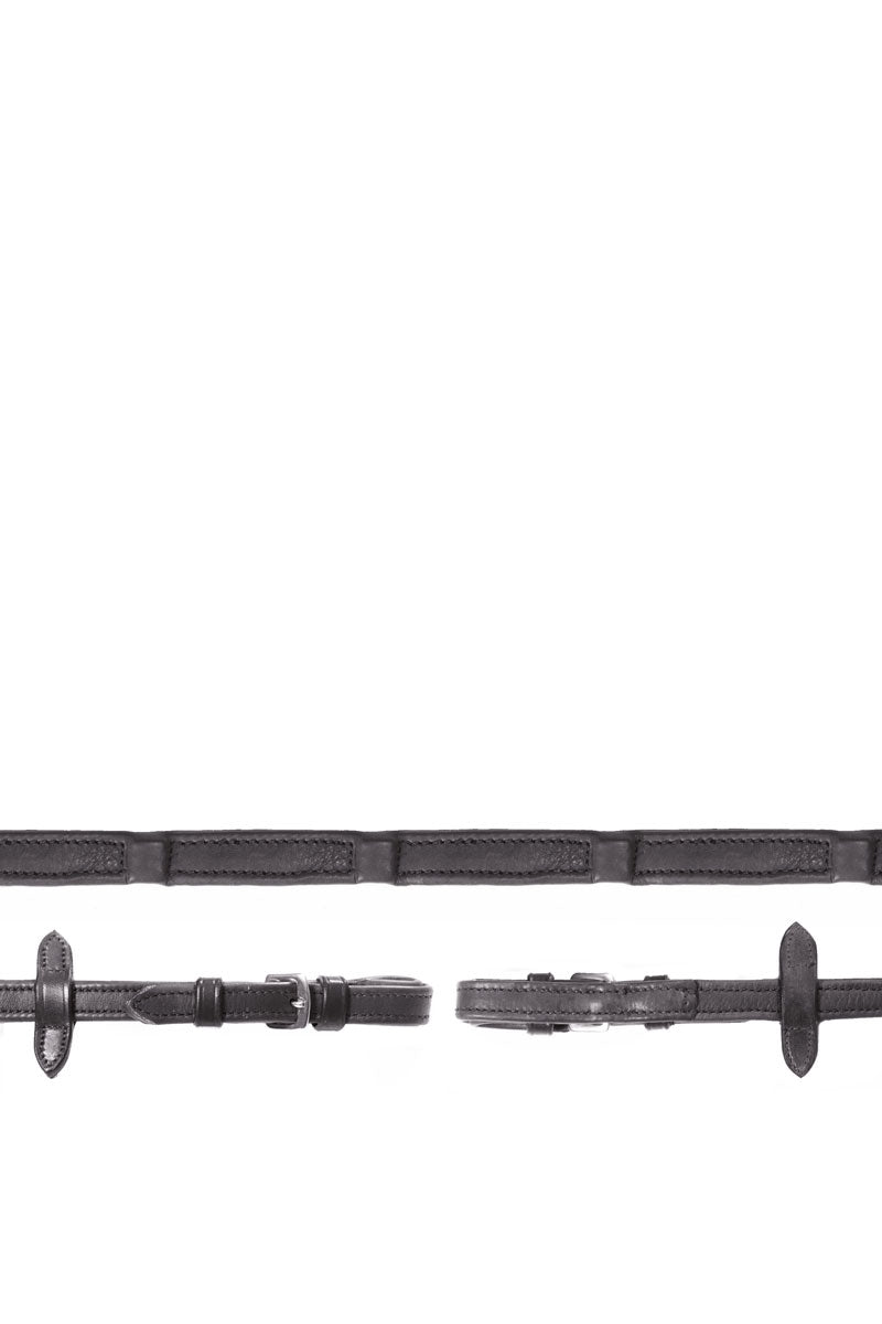 Schockemohle Durasoft Reins Black/Silver