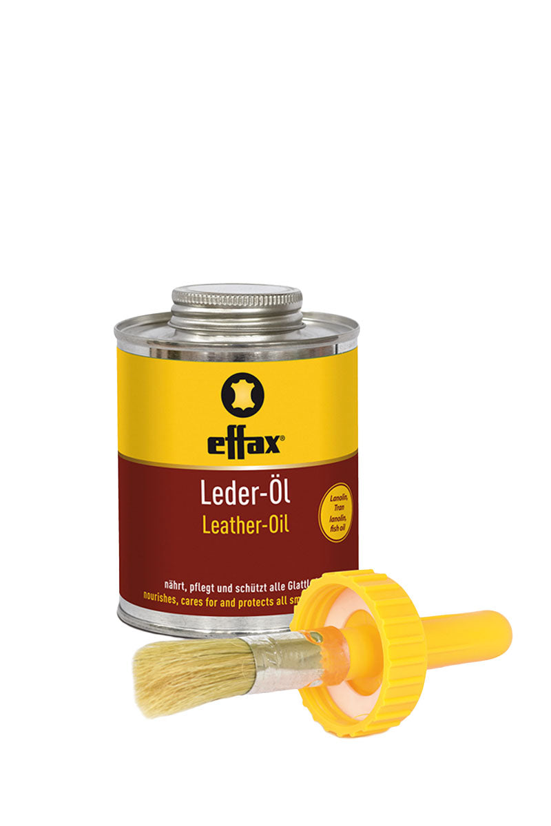 Effax Leather Oil & Brush 500ml