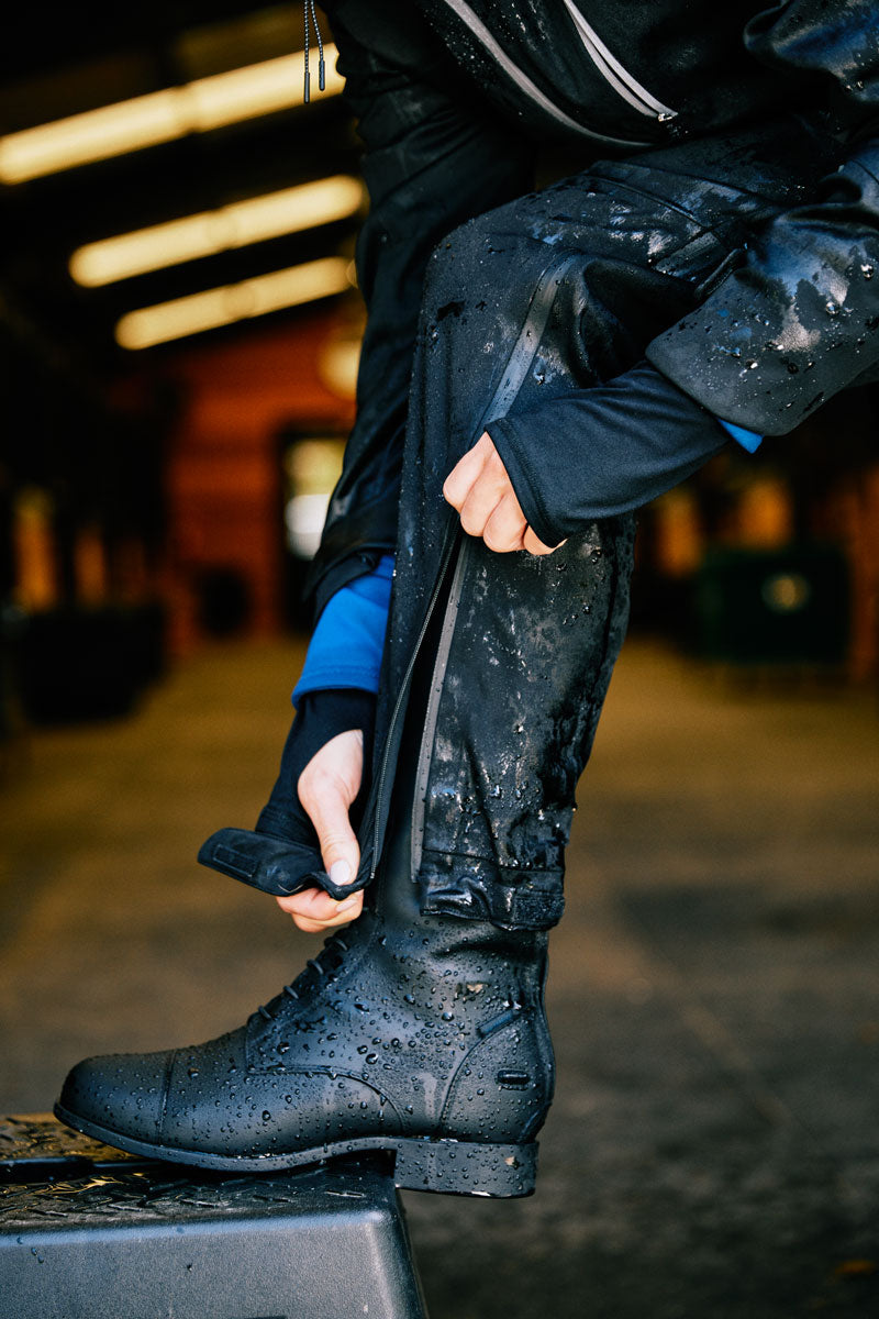 Ariat Venture Waterproof Shell Full Seat Trouser Black