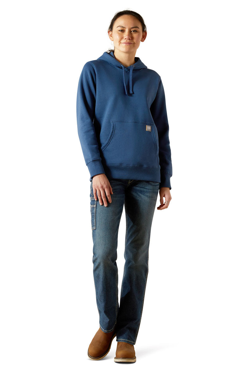 Ariat Rebar Graphic Hoodie Ensign Blue/Endless Sky