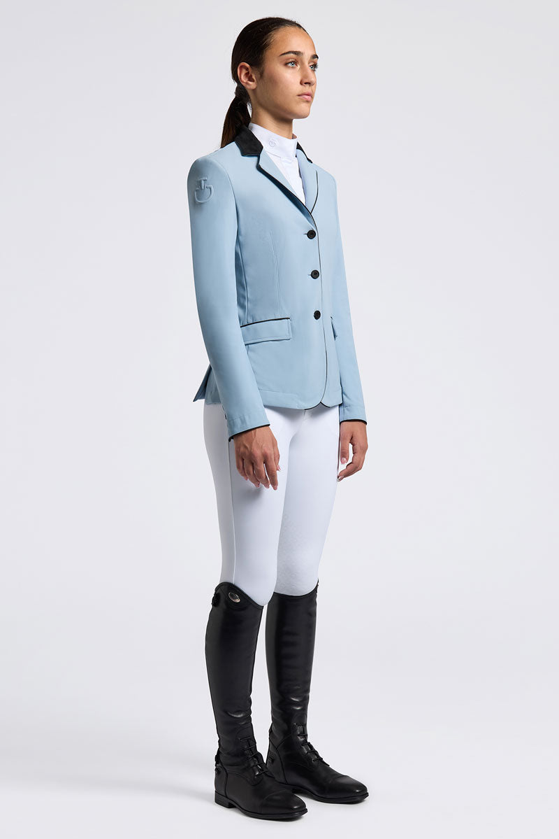 Cavalleria Toscana GP Young Rider Jacket Blue Fog