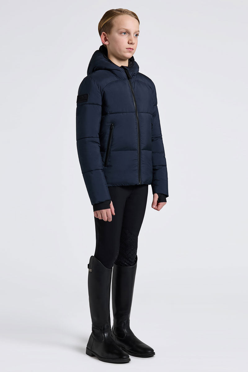 Cavalleria Toscana Junior Nylon Puffer Jacket Navy