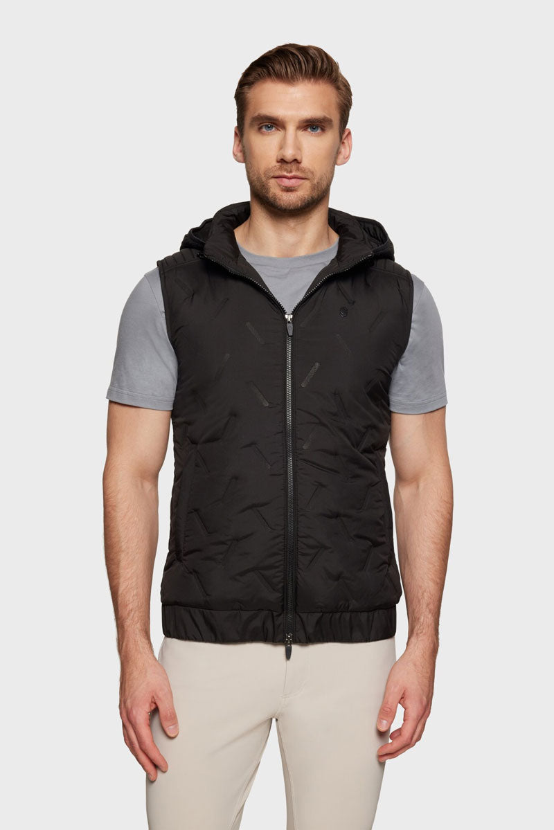 Samshield Men's Gstaad Puffer Vest Black