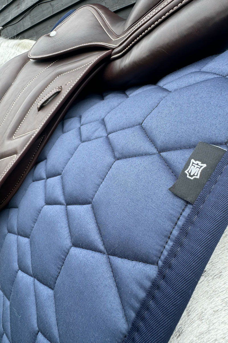 Mattes Jump Sheen Saddle Pad Navy