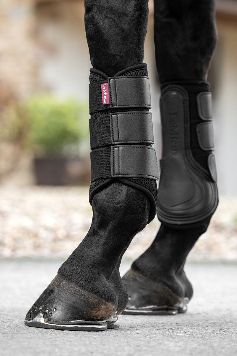 Le Mieux Mesh Brushing Boot Black