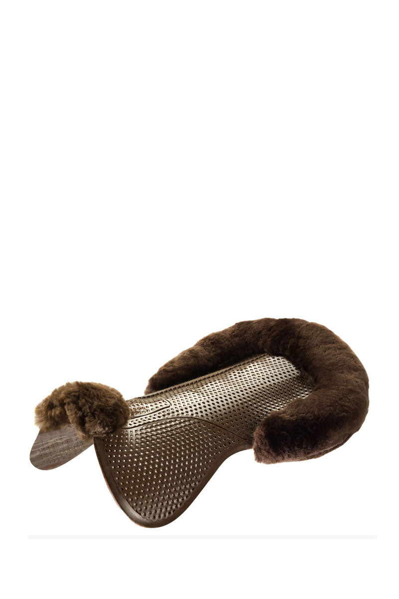 Acavallo Just Gel Lambskin Half Pad Brown/Brown