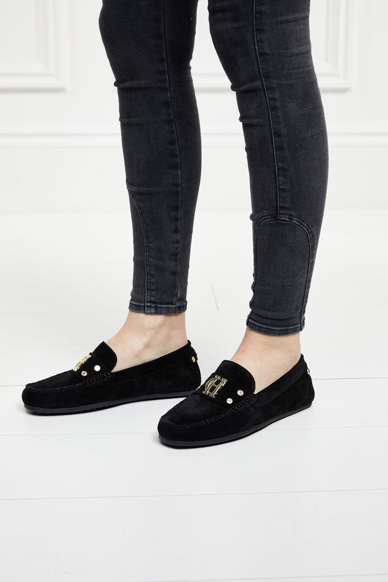 Holland Cooper Driving Loafer Black