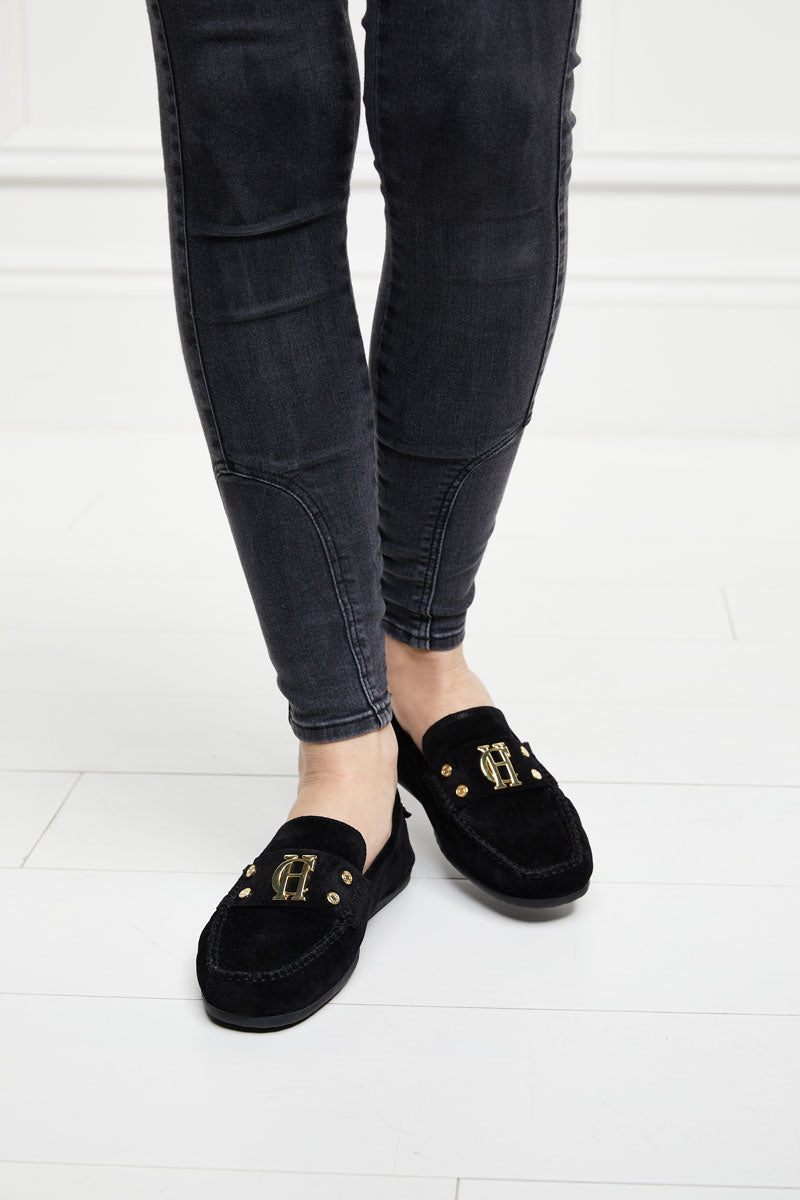Holland Cooper Driving Loafer Black