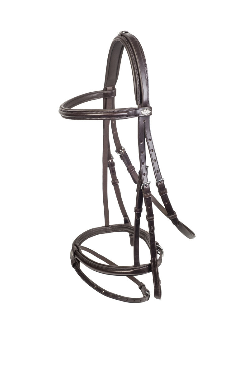 Schockemohle Mannheim Bridle Brown/Silver