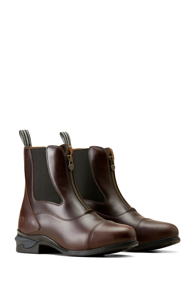 Ariat Men's Devon Axis Zip Paddock Boot Waxed Chocolate