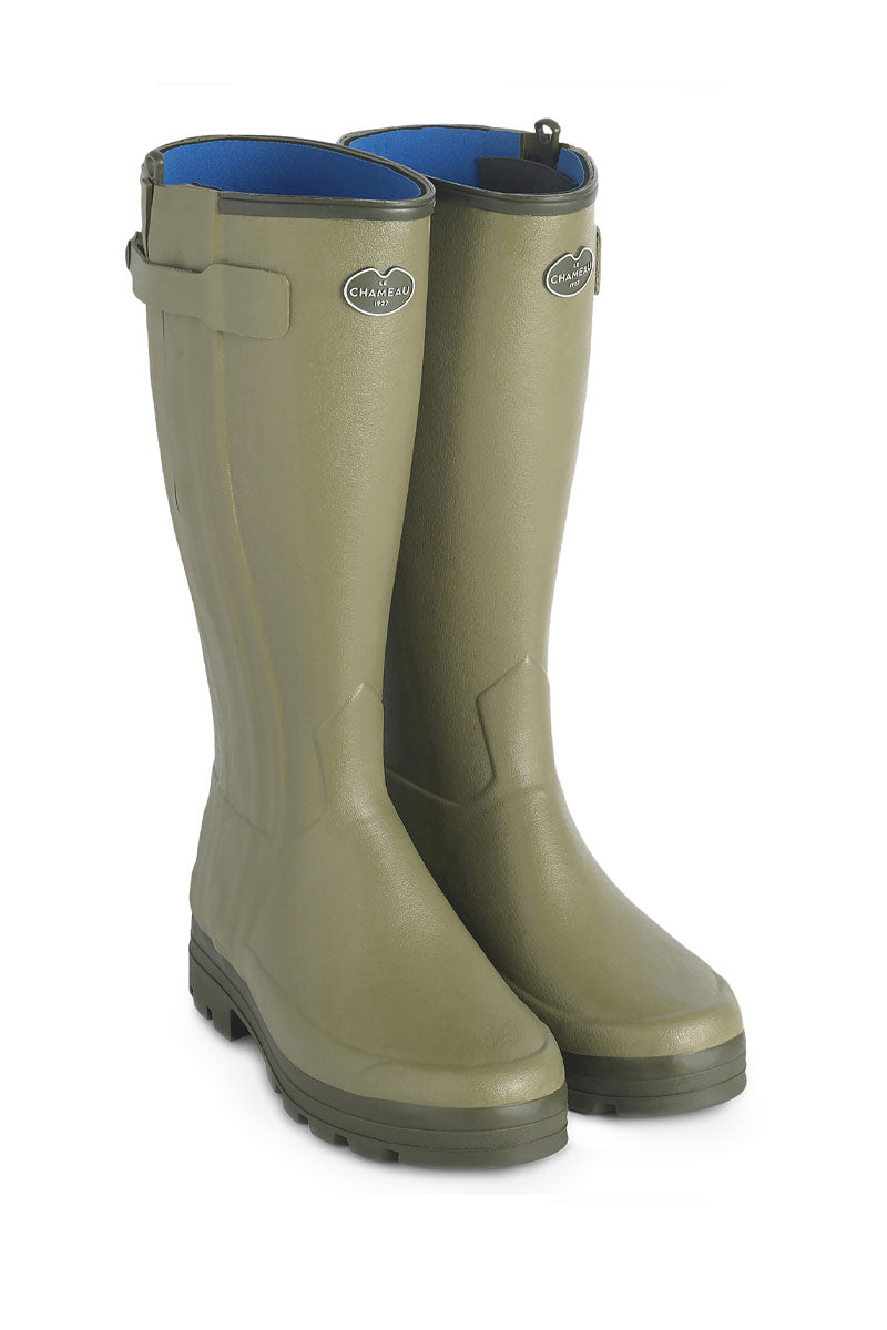 Le Chameau Men's Chasseur Neoprene Boot Vert Vierzon
