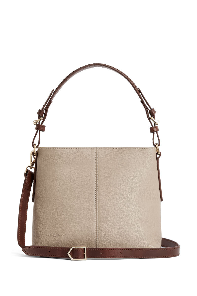 Fairfax & Favor Mini Tetbury Handbag Stone Leather