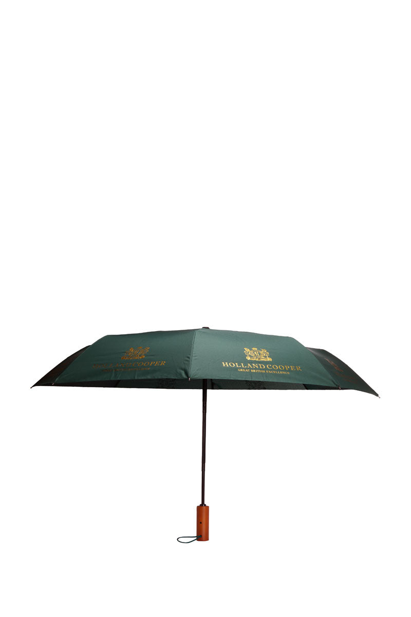 Holland Cooper Mini Umbrella Green