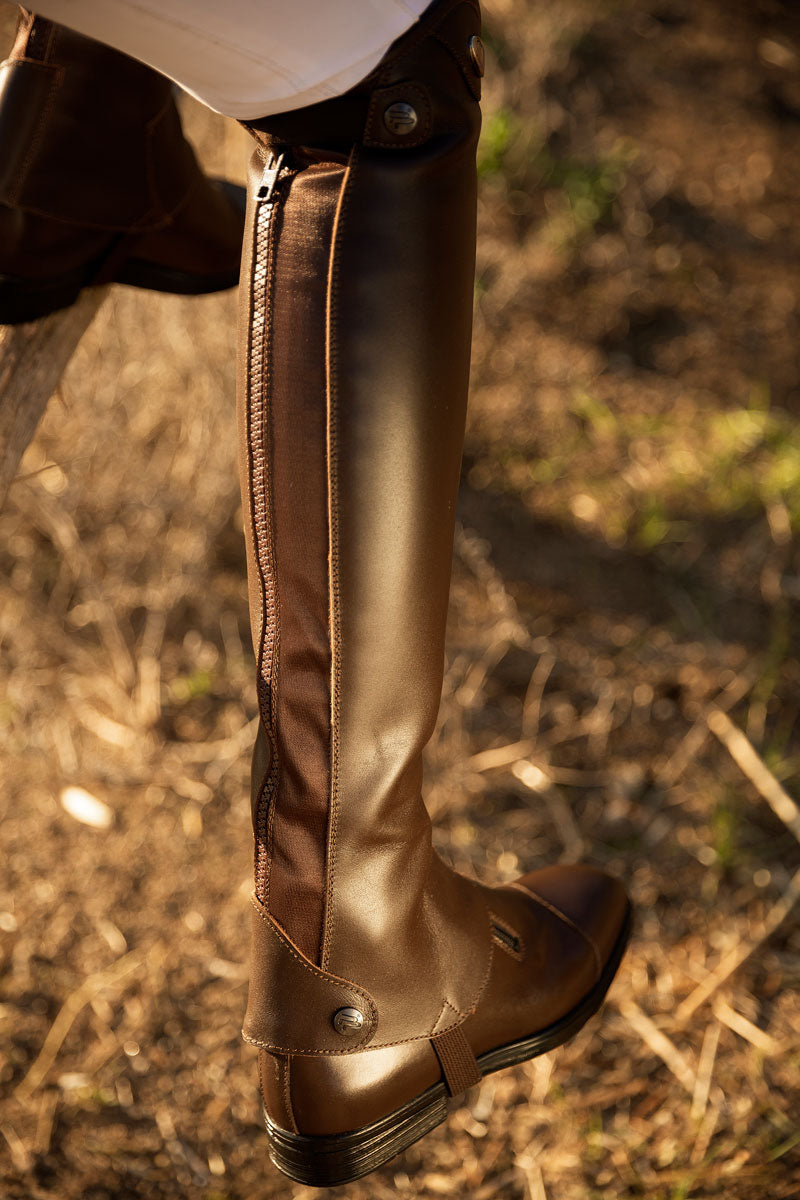 Parlanti Elastic Mini Chaps Calfskin Leather