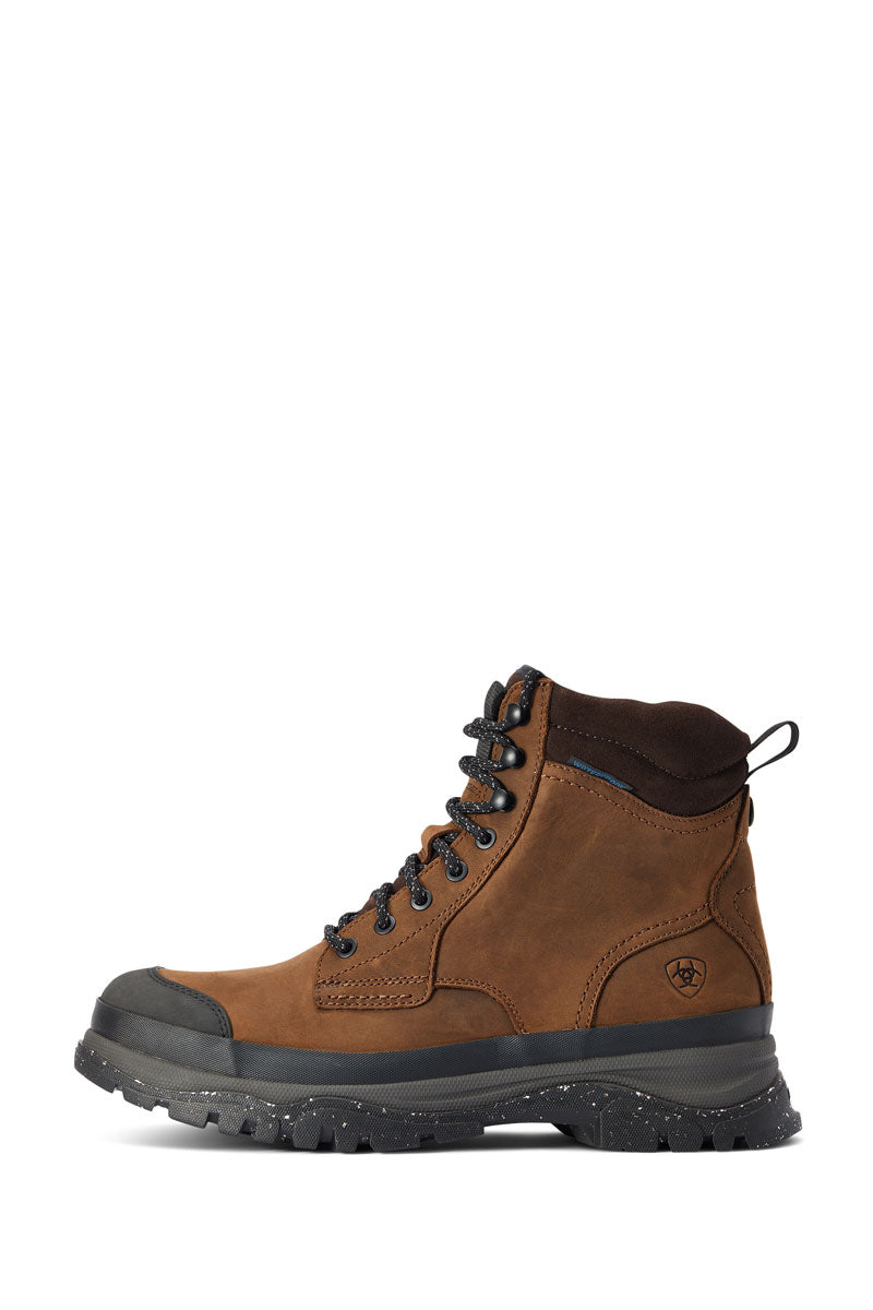 Ariat Men's Moresby Waterproof Boot Oily Distressed Brown